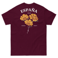 Carnation Flos Tee. Granate